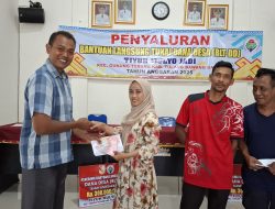 Pemerintahan Tiyuh Mulyo jadi Salurkan BLT  Dana Desa Tahap 1 Untuk 12 KPM