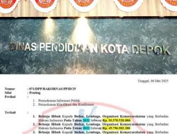 BAKORNAS Minta Disdik Depok Jelaskan Akuntabilitas Penyaluran Belanja Hibah Dari 2021 Hingga 2023 Mencapai 166,2 Miliar Rupiah