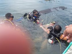 Kodim 0210/TU Bersama Polri dan Basarnas Evakuasi 2 dari 3 Korban Tenggelam Ditemukan di Pelabuhan Onanrunggu