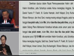 MK Tolak Gugatan HBA-Henny, Joncik-Arifa’i Sah Menang Pilkada Empat Lawang