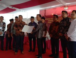 Rapat Pleno Terbuka KPUD Empat Lawang Tetapkan Bupati Terpilih