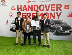 SMKN 1 Empat Lawang Terima Bantuan Mobil Praktik dari PT Mitsubishi Motors Krama Yudha Sales Indonesia