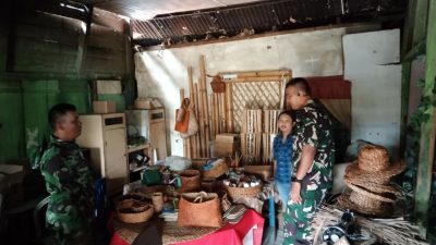 Dandim 0210/TU : Dorong UMKM Lokal Tembus Pasar Modern dan Menyulap Eceng Gondok Menjadi Kerajinan Bernilai Jual