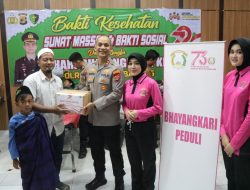 Sambut Hari Bhayangkara Ke-79, Polres Tulang Bawang Gelar Khitanan Massal Gratis Untuk 82 Anak