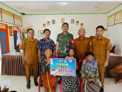 Kepalou Tiyuh Kibang Tri jaya Kembali Melakukan Penyaluran BLT Kepada Masyarakat Yang berhak menerima Nya