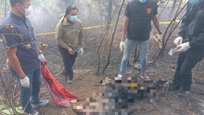 Kapolres Humbahas Perintahkan Satreskrim dan jajarannya Segera Tangani Kasus Kebakaran Lahan yang Telan Korban Jiwa