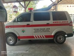 Pemerintahan Tiyuh Pagar Jaya Gunakan Dana Desa Beli Mobil Ambulans Pada Tahun 2025