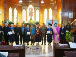 Wisuda ST Diakones HKBP, Wabup Toba Sebut ST Diakones Bawa Berkat Buat Toba