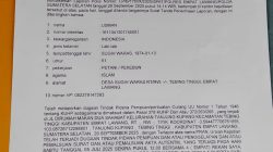 Diduga Terlibat Pembuatan Ijazah Palsu, Oknum PPPK dilaporkan ke Polres Empat Lawang