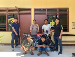 2 Pelaku Curanmor di Balige Berhasil Ditangkap Polisi