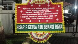 Kirim Papan Karangan Bunga, RJN Bekasi Raya Minta Kejari Usut Tuntas !!!