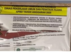 Uang Pajak Rakyat Hanya Dipakai Membangun Prasara Polres Dan Kajari Karimun, Fasilitas Rakyat Tak Penting.