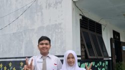 Paslon Nomor Urut 2 M. Rizki Hendardi & Khoirunnisa Tambak Calon Ketua & Wakil Ketua OSIS SMA NEGERI 1 SILANGKITANG