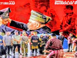 Kajati Sutikno SH MH Tiba di Bumi Lancang Kuning disambut oleh Forkopimda