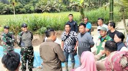 Dandim 0210/ TU Bersama Bupati Taput Tinjau Progres Pembangunan Jembatan Pasca Bencana di Purba Tua