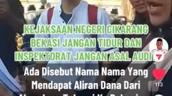 *Ketum KP3D: Kejari Bekasi Periksa Ketua BPD dan Oknum Perangkat Desa Sumberjaya Terkait 2,6 Milyar*