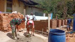 Kodim 0210/TU Melaksanakan Pembangunan MCK di Lokasi Pengungsian di Gereja HKI Parsikkaman Adiankoting