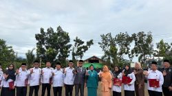 Bupati Empat Lawang H. Joncik Muhammad menghadiri Upacara Peringatan Hari Amal Bakti (HAB) ke-80