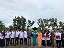 Bupati Empat Lawang H. Joncik Muhammad menghadiri Upacara Peringatan Hari Amal Bakti (HAB) ke-80