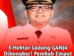 Bupati Empat Lawang Apresiasi Kinerja Polres Yang Membongkar 3 Hektar Ladang Ganja