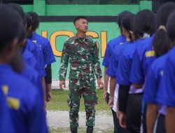 Kodim 0210/TU Laksanakan Kegiatan Pelatihan Hari II Secara Terpusat Persiapan Seleksi Masuk SMA Unggulan