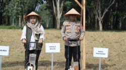 Polres Tulang Bawang Gelar Penanaman Jagung Serentak, Dukung Swasembada Pangan Nasional Dengan Semangat Ketahanan Pangan Yang Menggelegar