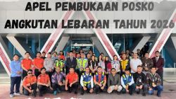 Melayani Sepenuh Hati, Posko Terpadu Angkutan Lebaran 1447 H/2026 Bandara Internasional Raja Sisingamangaraja XII Resmi Dibuka
