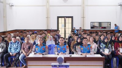 Dipimpin Langsung Kapolda Lampung Irjen Pol Helfi Assegaf, Pakta Integritas Penerimaan Terpadu Anggota Polri Tahun 2026 Dimulai.