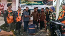 Pujakesuma Lampung Barat Salurkan Bantuan untuk Korban Kebakaran Pasar Liwa
