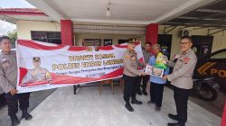Giat Bakti Sosial Kanit Binmas di Pimpin oleh Kapolsek Tebing Tinggi Polres Empat Lawang.