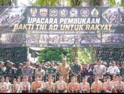 Pembukaan Bakti TNI AD Untuk Rakyat di Wilayah Kodim 0210/TU Resmi Dibuka