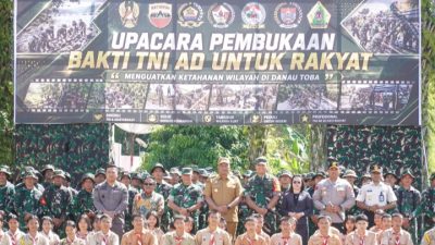 Pembukaan Bakti TNI AD Untuk Rakyat di Wilayah Kodim 0210/TU Resmi Dibuka