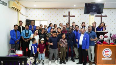 GAMKI MENGISI ACARA PASKAH TUNANETRA BEKASI
