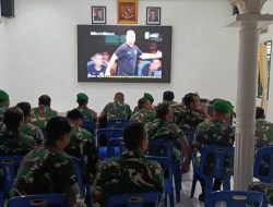 Pererat Keakraban dan Kebersamaan, Kodim 0210/TU Kembali Gelar Nobar Sepak Bola Gembira Piala Dunia 2026 Bersama Masyarakat