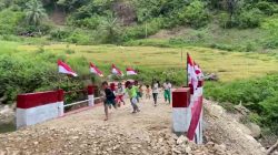 Jembatan Aramco di Sungai Aek Punati Desa Hutajulu Parbalik Rampung 100 Persen, Perkuat Akses dan Dorong Perekonomian Warga