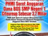 Endus Aroma Korupsi, PHMI Sorot Anggaran Dana BOS SMP Negeri 1 Citeureup Sebesar 3,7 Miliar
