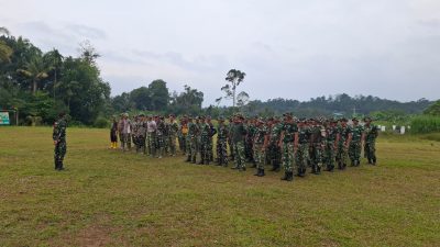 Apel Pagi Awali Semangat Satgas TMMD ke 129 di Hari Kedua, Jadikan Pondasi Pengabdian