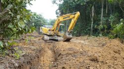 Progres Pembukaan Jalan TMMD ke 129 Kodim 0210/TU di Hari Kedua Capai 32,07 Persen 