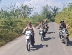 Kapolsek dan Kanit reskrim pendopo VS kodim 0405 rutinitas patroli antisipasi tindak kriminal