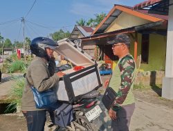 Berkah Pedagang Susu Kedelai dan Bubur Kacang Ijo, Dagangan Selalu Habis di Lokasi TMMD Kodim 0210/TU