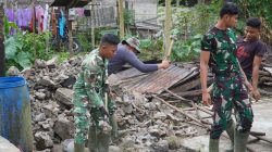 Pembangunan RTLH di TMMD Kodim 0210/TU, Hadirkan Harapan Baru Untuk Masyarakat di Desa Sijarango