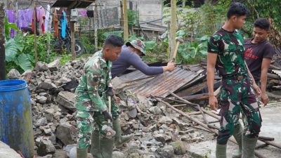 Pembangunan RTLH di TMMD Kodim 0210/TU, Hadirkan Harapan Baru Untuk Masyarakat di Desa Sijarango