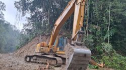 Hari Kelima Program TMMD Ke 129 Kodim 0210/TU di Desa Sijarango Tunjukan Progres Signifikan