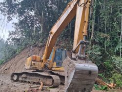 Hari Kelima Program TMMD Ke 129 Kodim 0210/TU di Desa Sijarango Tunjukan Progres Signifikan