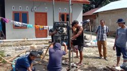 Atasi Krisis Air Bersih, TMMD Ke 129 Kodim 0210/TU Membuat Sumur Bor di Dusun II Desa Sijarango 