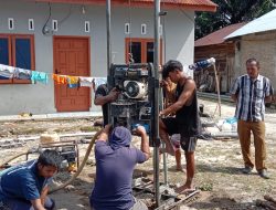 Atasi Krisis Air Bersih, TMMD Ke 129 Kodim 0210/TU Membuat Sumur Bor di Dusun II Desa Sijarango 