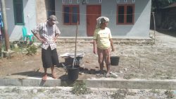 Satgas TMMD ke 129 Kodim 0210/TU Uji Coba Sumur Bor di Titik Kedua di Dusun 2 Tornauli Desa Sijarango 