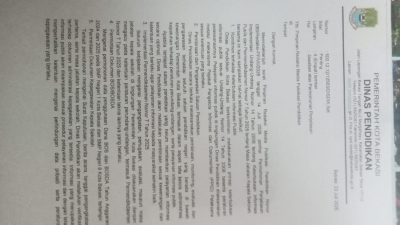 Dinas Pendidikan Kota Bekasi Tegaskan Komitmen Jalankan UU Keterbukaan Informasi Publik