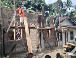 Pembangunan 5 Unit RTLH TMMD Kodim 0210/TU di Desa Sijarango Terus Dipercepat, Hunian Layak Kian Nyata 