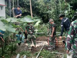 Satgas TMMD Ke 129 Kodim 0210/TU Bangun Sumur Bor Untuk Masyarakat Dusun 6 Janji Matogu Desa Sijarango